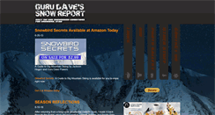Desktop Screenshot of gurudavepowers.com